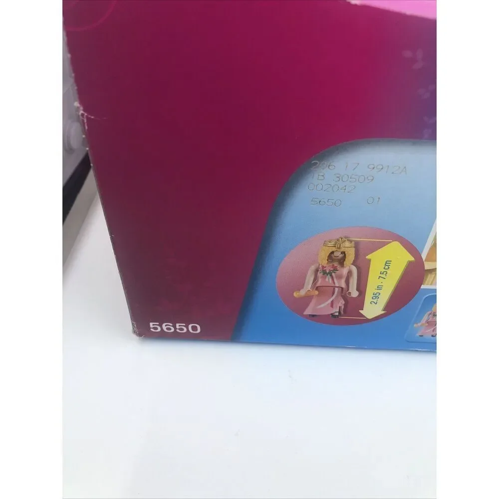 Playmobil Princess Vanity Carry Case pink set 5650 new sealed